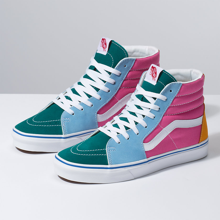 Vans Erkek Spor Ayakkabı Sk8-Hi Renkli/Açık Yeni Sezon | 44929-105